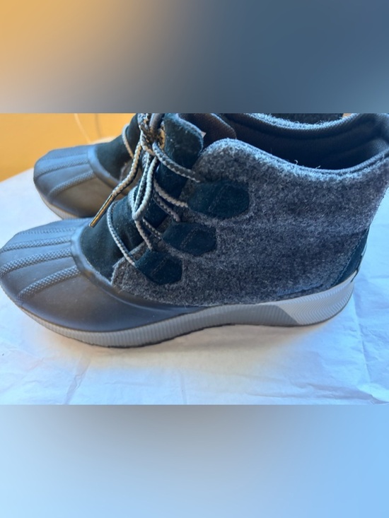 Sorel Shoes - Sorel Out N About III Duck Boot Black Gray Size 9